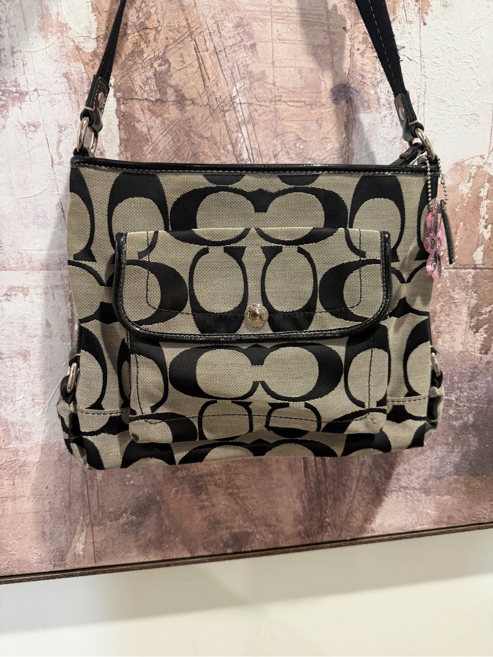 Coach Kyra Daisy File  Crossbody Bag